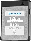 Nextorage ネクストレージ 国内メーカー CFexpress Type B 512GB NX-B2SE512G + USB 20Gbps (USB 3.2 Gen2x2) カードリーダー NX-SB1SE セット SRW-B2SE512G