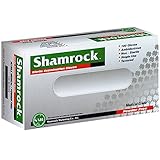 Shamrock 30313-L-bx Med Glove Nitrile Latex No Powder Thin Cheap Sterile Large Blue [並行輸入品]