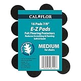cal-flor fp98102 ez-padsフェルトフローリングプロテクター、7 / 8インチ