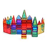 子供の知力を育てるプレイ・メイティ 110ピース マグネット ビルディング ブロック おもちゃ 知育 玩具 磁石 くっつくブロック 積み木 プレイルーム ギフト プレゼント 誕生日 クリスマス お年賀