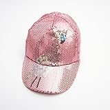 （アダ二ナ）Adanina 帽子 キッズ キャップ 春夏用 スパンコール刺繍 キャップ 子供用 野球帽 男の子 女の子 ファッションぼうし ジーンズ おしゃれ 子供ハット 日よけ帽 紫外線対策 UVカ