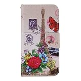 UNEXTATI Galaxy A8 ケース 高品質 合皮レザー ケース 手帳型ケース カバー カードホルダー 付き スタンド 防塵 防水 Samsung Galaxy A8ケース Case (P6 