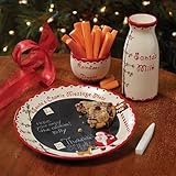 Child to Cherish Santa's Message Plate Set by Child to Cherish [並行輸入品]