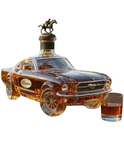 Amazon.co.jp: トカーウイスキーボトルマスタング輸入ウイスキー