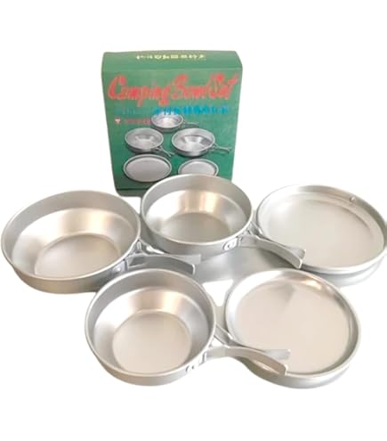 Trangia アルミ食器セット 6点セット Amazon | EPI(イーピーアイ) アルミ6点食器セット C-5307 | EPI