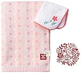 日繊商工 OLIVEdesOLIVE home(オリーブ デ オリーブ ホーム) ドルチェ (バスタオル・タオルチーフ・コースター) ピンク OD-2081