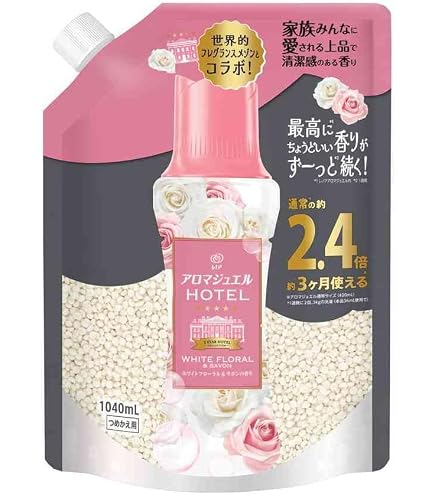 Amazon | レノア ハピネス 柔軟剤 アプリコット&ホワイトフローラル