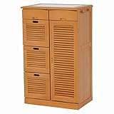 萩原 キッチンカウンター（ライトブラウン） MUD-6827LBR 4934257238045 【代引き不可】