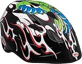 Bell Tater Bike Helmet Black/Red Snakebite Adjustable Kids [並行輸入品]