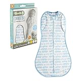 Woombie Convertible Baby Swaddle ~ Beep Beep, Size Big Baby 14-19 lbs by Woombie