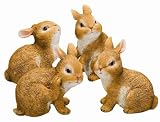 エイチツーオー 森のうさぎS H295 4種セット販売