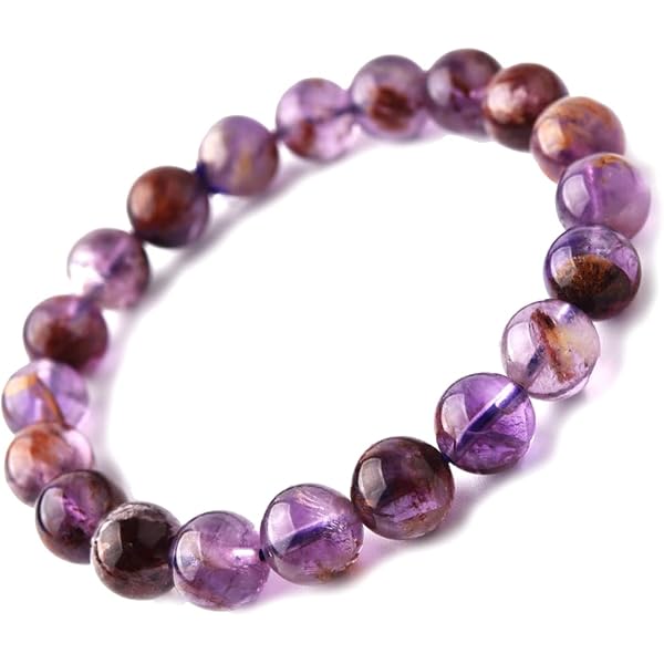 Amazon | [UNI STONE] アイリススモーキークォーツ ブレスレット 8mm
