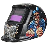 Gamble Skull Solar Auto Darkening Arc Tig Mig Welding Grinding (Usa)