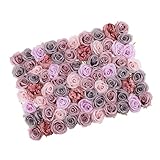 Fenteer インテリア　造花　壁掛け　アートフラワー　人工植物　装飾　人工花の壁　全11タイプ選べる - #8