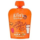 Ella's Kitchen Organic Mango Yummy Yoghurt Greek Style 6mth+ (90g) エラのキッチン有機マンゴーおいしいヨーグルトギリシャスタイル6Mt