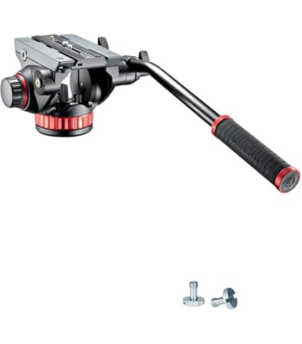 Amazon | Manfrotto ビデオキット カーボンファイバー三脚 504HD
