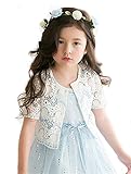 Honey baby 　子供服 ボレロ　カーディガン 半袖 レースボレロ　フォーマル 女の子 キッズ 結婚式 発表会 卒園式 お受験 入学式 卒業式　日焼け 冷房 対策