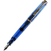 Pelikan classic M205 ペトロールマーブル　400NNのペン先 hougado_pelikan-classic205-fp