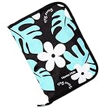 ハンナフラ(Hanna Hula) 母子手帳ケース(マルチケース) Lサイズ アクア