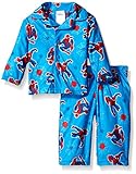 Marvel Baby Boys ' Spiderman Go Spidey 。2ピースパジャマコートセット カラー: ブルー