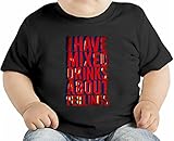 I Have Mixed Drinks About Feelings オーガニックベビーTシャツ 12 - 18 Months