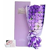 YOBANSA 造花 フレグランス ソープ フラワー プレゼント 花束 石鹸 薔薇 枯れない 花 バラ ブーケ プレゼント 結婚祝い 誕生日 母の日 父の日 定年祝い 還暦祝い 新築祝い 送別会 メッ