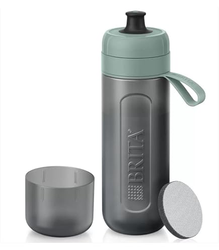 BRITA アクティブブルー 浄水ボトル 600ml 2個フィルター付
