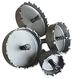 【 SMILE ALL 】 ステンレス製 超硬 ホールソー ホルソー 穴あけ 4点 セット ( 直径 40mm 60mm 70mm 80mm ) 切削 工具 DIY (4)
