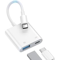 Amazon.co.jp: Type-C USB 変換アダプタ 2in1 タイプc USB カメラ