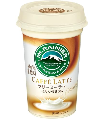 Amazon.co.jp: 森永 マウントレーニア カフェラッテ クリーミーラテ