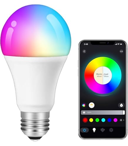 Amazon.co.jp: YEELIGHT スマートLED電球 マルチカラーRGB Wi-Fi 調光