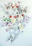 Cute Product 12pcs 3d Wall Stickers Crafts Butterflies Art DIY Decor Wall Stickers Decals Nursery De