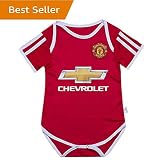 マンチェスターユナイテッドManchester United Bodysuits Onesize 9 – 18ヶ月の赤ちゃんスーツレッド