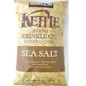 Kirklandカークランドシグネチャー ケトルチップス（ポテトチップス）907g×2袋