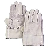 【120双】 牛床革 手袋 内縫い 溶接 作業用 革 皮 工場 現場 熱T 代不