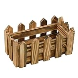 ピケットフェンスとシミュレーションホワイト結婚式ホームデコレーション装飾的な人工花鉢植えの菊Falseの小型パッケージ