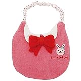 304633/モンスイユ/[RUB A DUB DUB]Ｒ.ベビー制服スタイ（ピンク）/ラブアダブダブ/キッズ/ベビー/アニマル/食事/エプロン/離乳食/ギフト/プレゼント