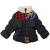 【秋冬物】 CHILD CHAMP(チャイルド チャンプ) エステルビーチ裏モコモコファーヨーク切替中綿ジャケット 80cm /SK NO.C-86154655
