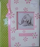 Pearhead L'il Peach Baby Record Book Pink Girl Flowers Scrapbook Photo Album by L'il Peach by Unknow