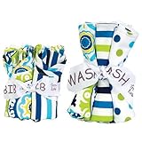 Trend Lab Kids Bouquet Set Waverly Solar Flair Bib And Burp Cloth by Trend Lab [並行輸入品]