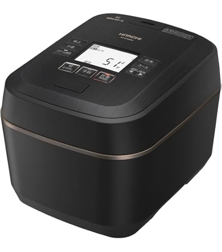 Amazon | 日立 炊飯器 5.5合 圧力IH ふっくら御膳 蒸気カット 40時間 
