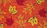 High Quality 120961729 Fall Leaves Doormat, 17 x 29 x 0.60, Multicolor