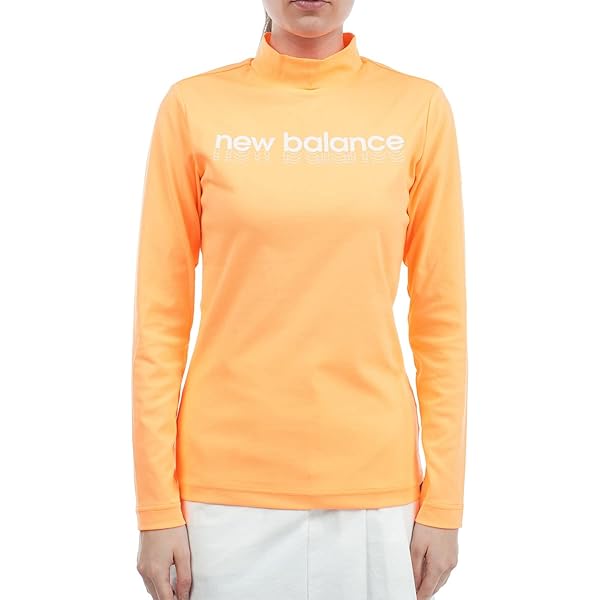 Amazon.co.jp: [ニューバランス] レディース 長袖 モックネックシャツ
