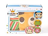 Si・Shu・Non ロンパース Ｔシャツ オリジナル ギフトＢＯＸ くま イエロー 70