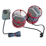 パネルヒーター200Ｗ2台とグリーンサーモZY-6A ノーブランド品
