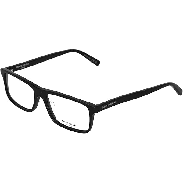 SAINT LAURENT サンローラン メガネフレーム めがね サングラス Amazon | SAINT LAURENT メガネ SL345F 001 サン ローラン 眼鏡 Made