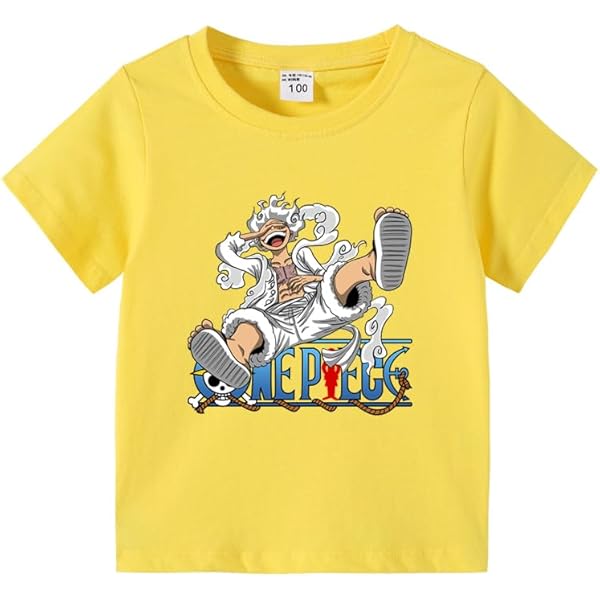Amazon | [YAZILIOU] ルフィ ワンピース 子供服 半袖Tシャツ