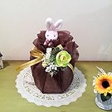 おむつケーキ mini チョコ　ブーケ付　出産祝い　お買い得　結婚祝い　コスパ