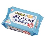 【10個ｾｯﾄ】アイリスオーヤマ ウェットティッシュ おしりふき WTY-N70 70枚