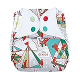 bumGenius Freetime All - in - Oneワンサイズスナップ開閉式布おむつ One-Size